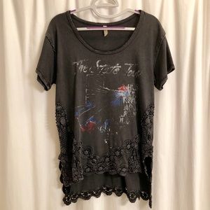 Free People Embellished Top